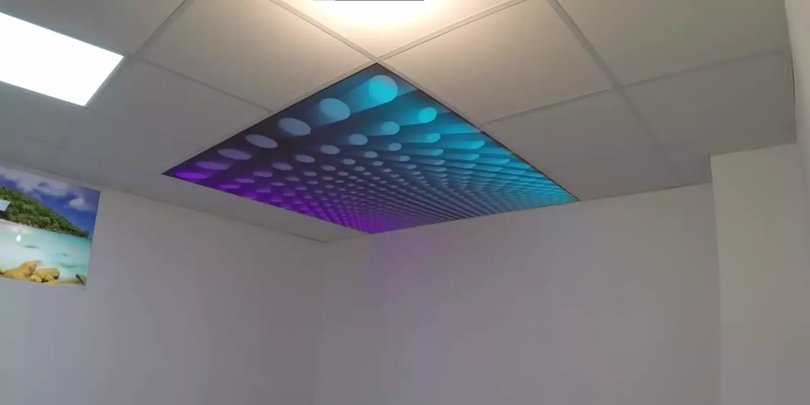 3D натяжной потолок для офиса — Новый Уренгой, Мирный микрорайон, 7-2, фото 1